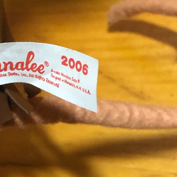 Indian Boy Mouse 6 Inch Annalee Doll Squinting 2006 Retired. - Picture 3 of 5